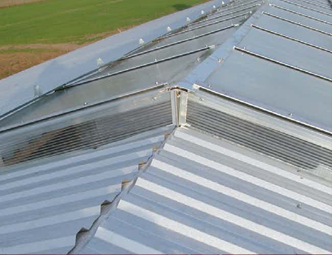 Double-Pitched Ridge Skylights1