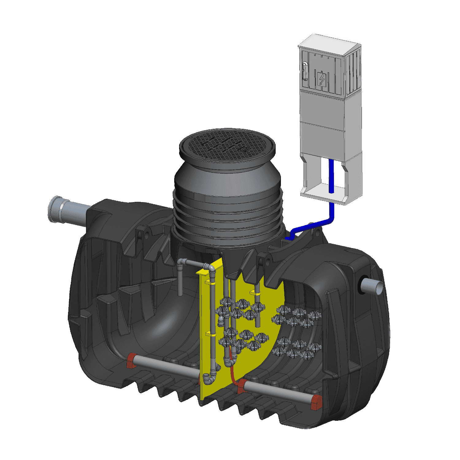 AquaClean+ Home Wastewater Treatment Plant0