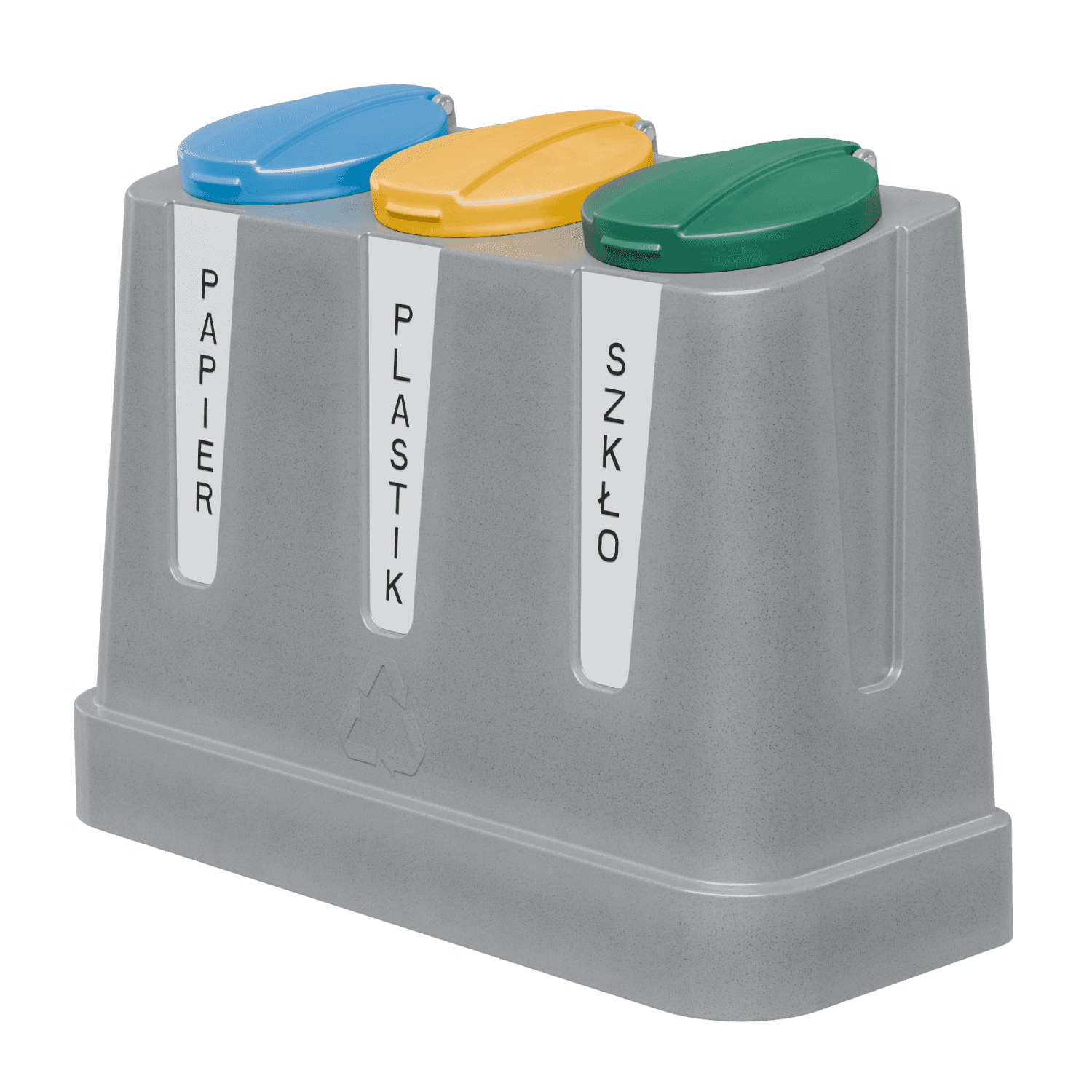 JFC Poland - Mini three-compartment container for selective waste collection (RYC201) - 5
