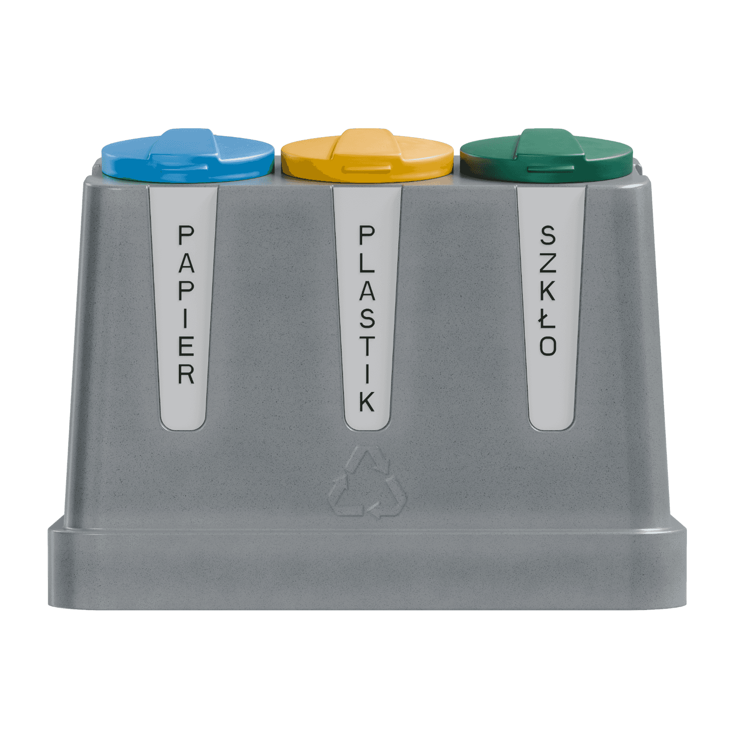 JFC Poland - Mini three-compartment container for selective waste collection (RYC201) - 6