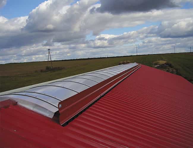 JFC Poland - Ridge arch skylights (SKL) - 2